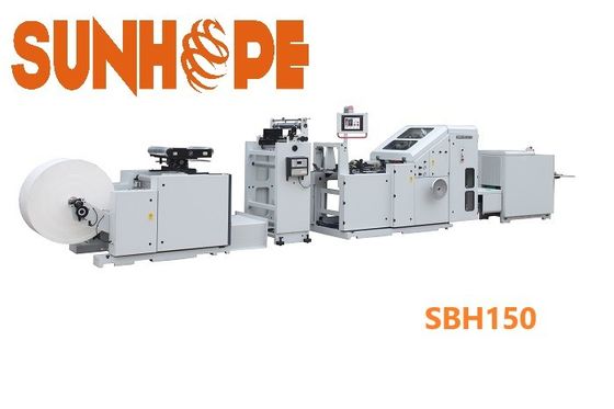 250pc ελάχιστη μηχανή τσαντών εγγράφου Sunhope κατώτατων τετραγωνική εφημερίδων αυτόματη
